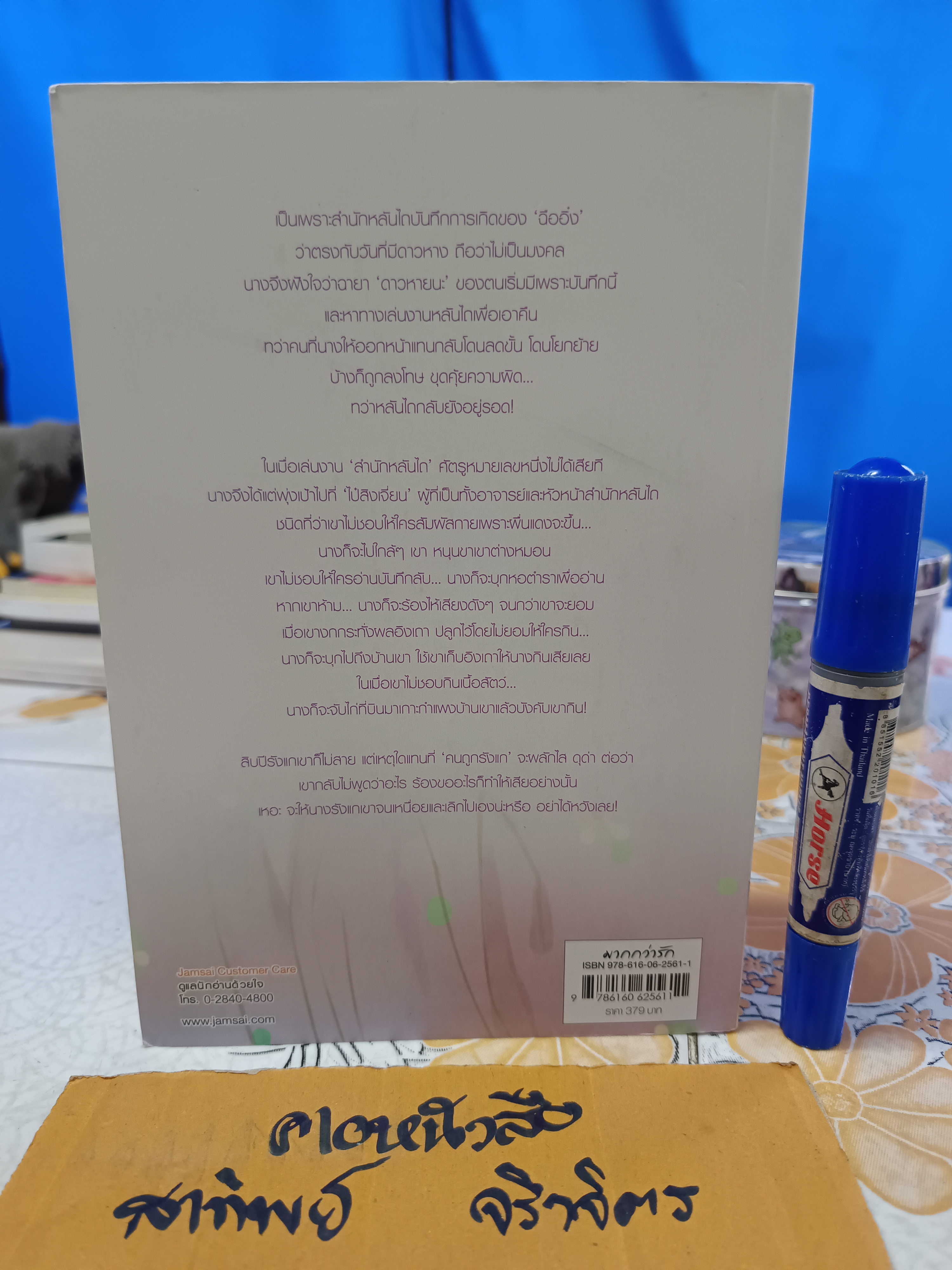 อาจารย์ข้าน่ารังแกที่สุด (เล่มเดียวจบ) ผู้แต่ง ชิวรั่วเยีย ผู้แปล กวงซิน สำนักพิมพ์ แจ่มใส (มากกว่ารัก)