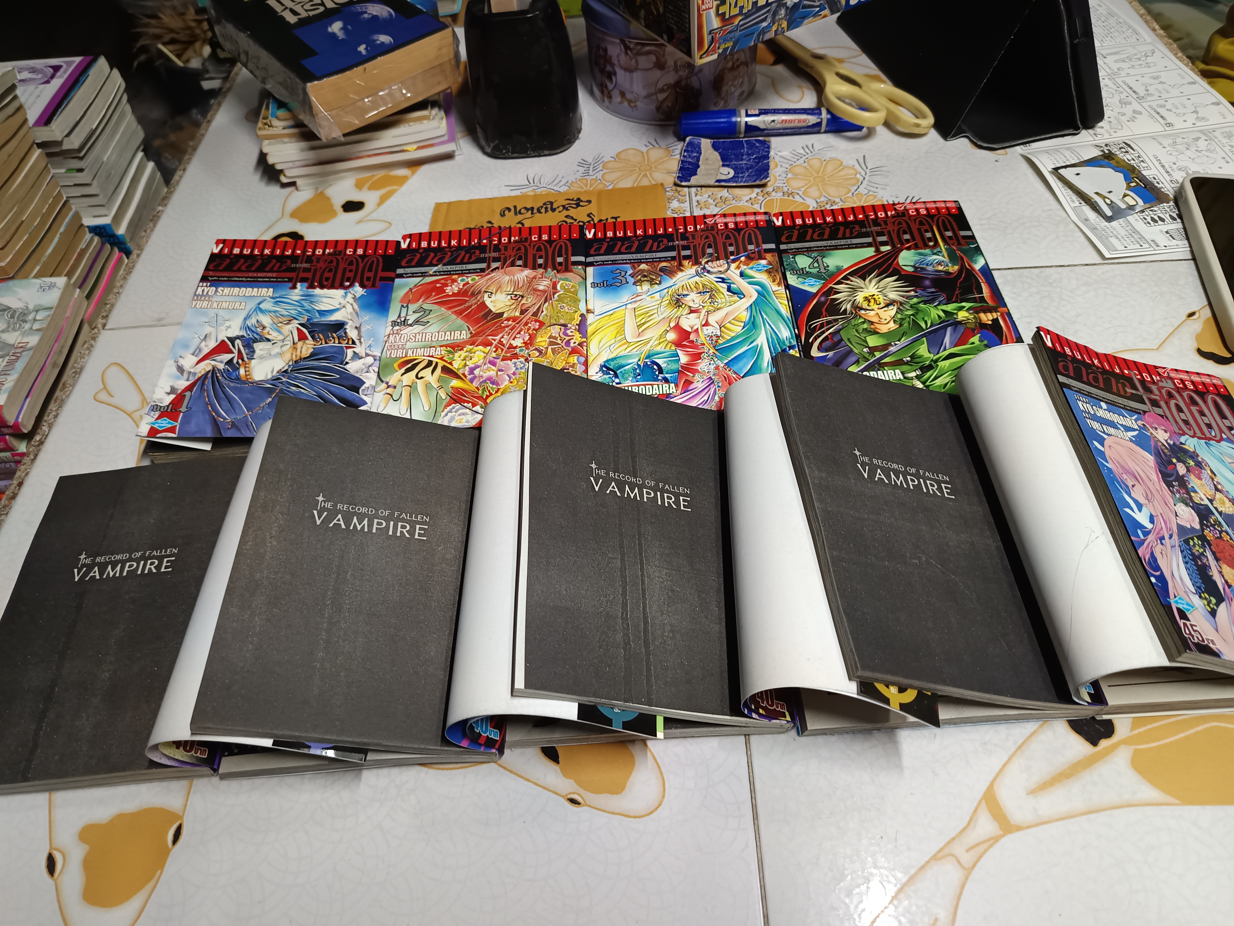 ล่าล้างกางเขนเลือด (The Record of Fallen Vampire) ครบชุด 9 เล่มจบ