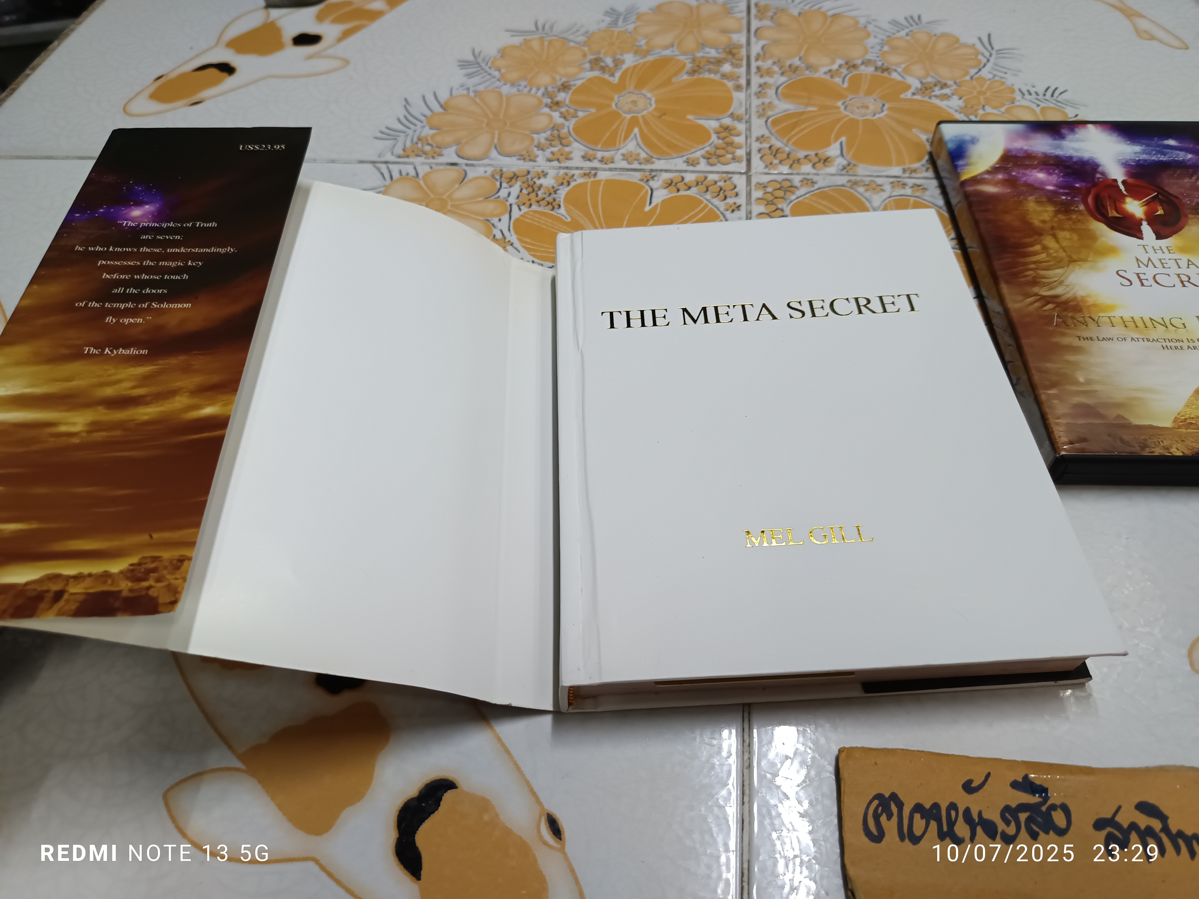 The Meta Secret: Anything Is Possible Mel Gill (ฉบับภาษาอังกฤษ) 1 Book + 1 DVD