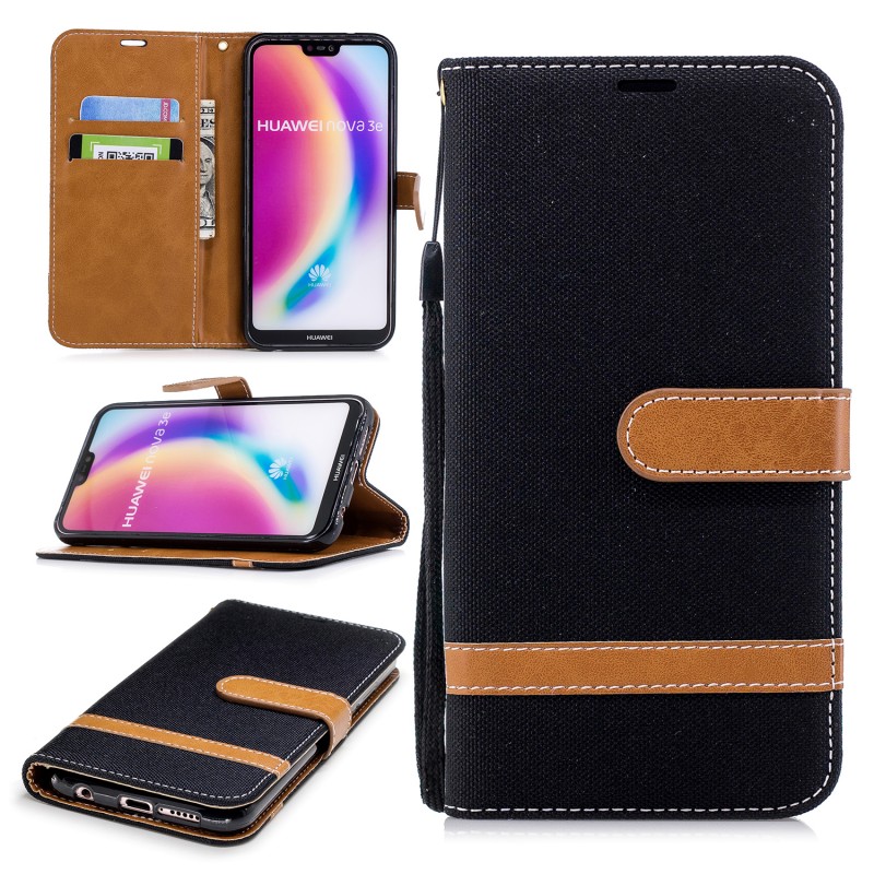 เคส iPhone XS Max #ฝาพับหนัง PU พร้อมสายคล้องมือ สีสันสดใส (สินค้าตัวอย่าง สินค้าจริงตรงตามรุ่น)