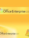 MicroSoft Office Enterprise 2007 With Key ( 1 DVD )