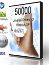 50,000 Universal Drivers For Windows XP ( 1 DVD )