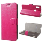 Case Wiko View Max #เคสฝาพับหนัง PU ผิวหนังม้าปกเสริมแผ่นเหล็กมีช่องใส่บัตรคุณภาพดีราคาถูก