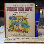 THINGS THAT MOVE - A Dean Board Book , vintage 1983