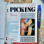 PICKING คู่มือการเกากีตาร์ ช.เดชอุดม.มิสเตอร์โจ เรียบเรียง **สินค้าหมด**