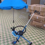 รถเข็นสามล้อมีร่ม กันเด็กตก