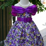 เดรสเด็กย้อนยุค โอบไหล่