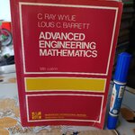 ADVANCED ENGINEERING MATHEMATICS ,5th edition by C. RAY WYLIE LOUIS C. BARRETT **หนังสือมีคราบน้ำช่วงบน (ตามรูป) , มีตำหนิที่สันด้านบน