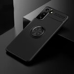 เคส Samsung Galaxy S22+ 5G #เคสฝาหลัง TPU Finger Ring Kickstand (แผ่นโลหะแบบ Built-in)