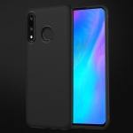 Case Huawei P30 Lite #เคสฝาหลัง TPU นิ่ม Twill Texture Soft Silicone Back Case Cover