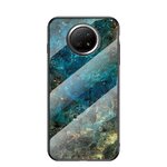 Case Redmi Note 9T 5G #เคสฝาหลัง Gradient Color ลายหินอ่อน Glass + PC + TPU Hybrid Case