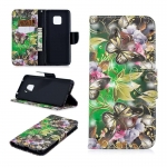 เคส Huawei Mate 20 Pro #เคสฝาพับหนัง PU พิมพ์ลายแบบกระเป๋าสตางค์ Light Spot Decor Pattern Printing Wallet