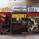 (ขายรวม 3 เล่ม) คู่มือเฉลยเกมส์ BIOHAZARD 1-3 (พิมพ์แท้) Gun survivor , The Survivor (พร้อมแผนที่ 2 ใบ) ,Last Escape พร้อมแผนที่