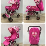 รถเข็นเด็กลายจุด