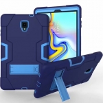 เคส Samsung Galaxy Tab A 10.5 (2018) T590 T595 #เคสฝาหลังกันกระแทก Kickstand PC Silicone Armour Defender