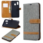 Case Samsung Galaxy A30/A20 #เคสฝาพับหนัง PU พร้อมสายคล้องมือ สีสันสดใส