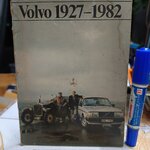 Volvo 1927 - 1982 Enthusiasts history book brochure **สินค้าหมด**