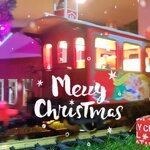 LGB Train - Merry Christmas and Happy New Year - North Pole Express