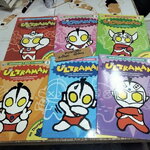 หนังสือเตรียมความพร้อม ระบายสี คัดลายมือ ชุด 7 DAYS ULTRAMAN (7 เล่มชุด แต่มีไม่ครบขาดเล่ม 2 วันจันทร์)