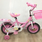 จักรยานเด็ก 12 นิ้ว ชมพูหวาน