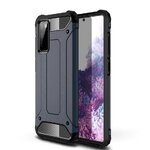 เคส Samsung Galaxy S20 #เคสฝาหลังเกราะป้องกัน ไฮบริด พลาสติก+TPU Heavy Duty Rugged Hybrid