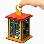 ตะเกียงสำหรับตกแต่งแบบเกาหลี ลายโครงตาข่าย 한국 장식 등불 Korean Decorative Lantern ไว้ตั้งโชว์ ประดับห้องนอน ห้องทำงาน ห้องรับแขก (แบบที่ 2)