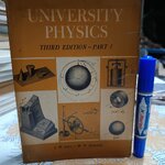 UNIVERSITY PHYSICS - Third Edition - Part 1 by Francis W. Sears and Mark W. Zemansky พิมพ์ปี 1967