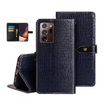 Case Samsung Galaxy Note 20 Ultra / Note 20 Ultra 5G #เคสฝาพับหนัง PU รูปแบบหนังจระเข้สไตล์กระเป๋าสตางค์สวยงามทันสมัย