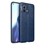 เคส Xiaomi Mi 11 Lite #เคสฝาหลัง TPU ผิวลิ้นจี่ช่วยป้องกันลายนิ้วมือและกันลื่นได้ดี