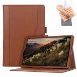 Case Samsung Galaxy Tab S4 10.5 T830 T835 #เคสฝาพับหนัง PU มีแถบยืดหยุ่นสวมนิ้ว Auto Wake/Sleep PU Leather Stand Tablet Case