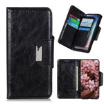 Case Vivo V17 Pro #เคสแบบฝาพับหนัง PU ผิวหนังม้ามีช่องเสียบการ์ด 6 ช่อง Crazy Horse 6 Card Slots Leather