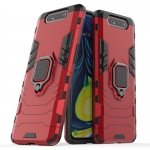 Case Samsung Galaxy A80 #เคสฝาหลังพลาสติกแข็ง +TPU Hybrid Case มีแหวนสวมนิ้วโลหะ