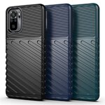 เคส Redmi Note 10 4G #เคสฝาหลัง TPU อ่อน Thunder Series Twill Texture Soft TPU