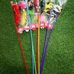 ก้านลูกโป่งแมว(ตั้ม) รูปปลาหมึก