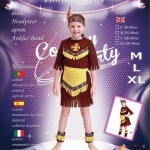 ชุดแฟนซีเด็กหญิง Indiana Girl