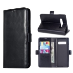 Case Samsung Galaxy S10 #เคสฝาพับหนัง PU ผิวหนังม้า Crazy Horse Wallet Stand Leather Protector