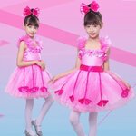 เดรสเด็กกระโปรงฟู