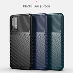 เคส Redmi 9T #เคสฝาหลัง TPU อ่อน Thunder Series Twill Texture Soft TPU