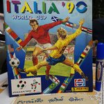 สมุดสะสมสติ๊กเกอร์ Italia World Cup 1990 ของ PANINI สติ๊กเกอร์ขาด 1 ใบ จาก 268 ใบ **สินค้าหมด**