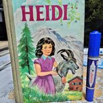 HEIDI โดย JOHANNA SPYRI - ABBEY CLASSICS, vintage