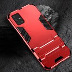 Case Samsung Galaxy A71 #เคสฝาหลังพลาสติก ไฮบริด TPU + Kickstand