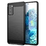 เคส Samsung Galaxy A03s#เคสคาร์บอนไฟเบอร์ ผิวขัดแปรง Brushered TPU Back Case