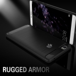 Case Huawei P9 Lite #เคสCarbon Fibre Brushed TPU - สีดำ #พร้อมส่ง