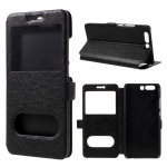 Case Huawei P10 Plus ฝาพับมีช่องวิว 2 ช่อง