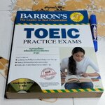 BARRON'S TOEIC PRACTICE EXAMS + MP3. (ไม่มีเขียน) **สินค้าหมด**