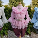 ชุดไทยเด็กหญิง รัชกาลที่ 5 มีให้เลือก 3 สี