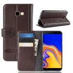 Case Samsung Galaxy J4+ #เคสฝาพับสไตล์กระเป๋าสตางค์รูปแบบหนังแยกมีช่องเสียบบัตรคุณภาพดี