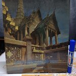 วัดพระศรีรัตนศาสดาราม Wat Phra Sri Ratana Sasadaram (2 ภาษา ไทย-อังกฤษ) พิมพ์ปีพ.ศ 2518