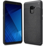 Case Samsung Galaxy A8 (2018) IVSO Gentry Series #เคสฝาหลัง TPU ลายผิวเคลือบหนัง PU คุณภาพดีราคาเบาๆ พร้อมส่ง