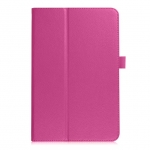 เคส Samsung Galaxy Tab S4 10.5นิ้ว T830/T835 #เคสฝาพับหนัง PU ผิวลิ้นจี่ Litchi Skin Leather Case